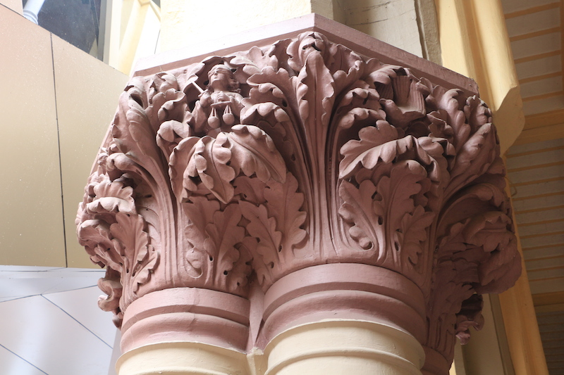 Pillar from the Calcutta High Court